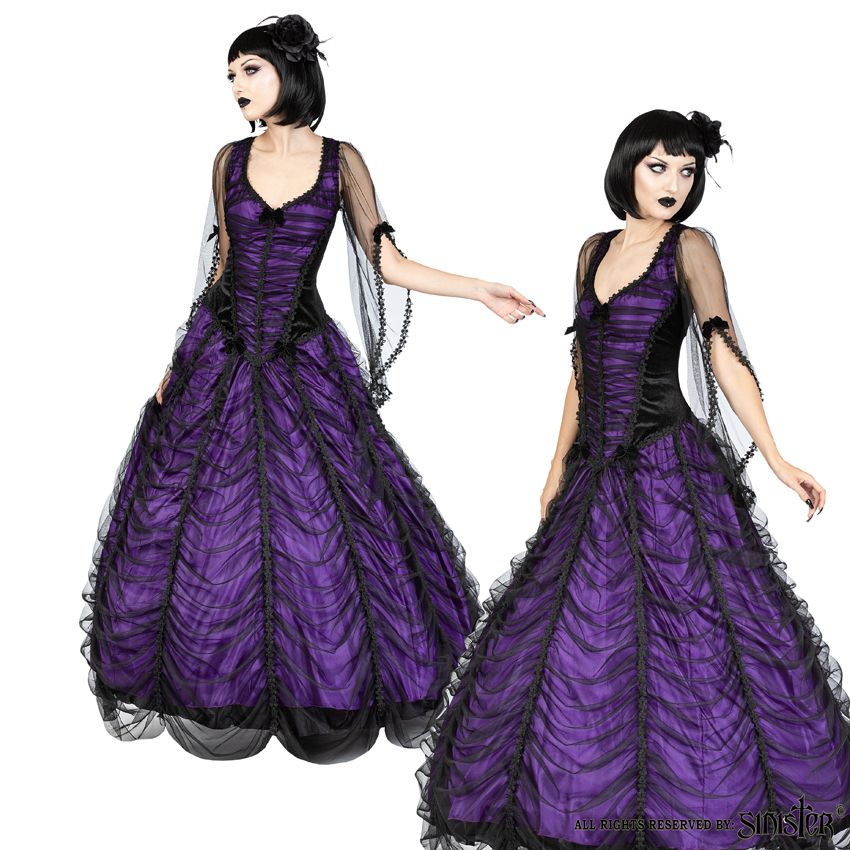 Steampunk dames jurk Jezebel – alleen nog 2XL (42)